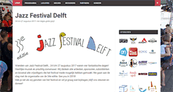 Desktop Screenshot of 2011.jazzfestivaldelft.nl