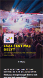 Mobile Screenshot of jazzfestivaldelft.nl